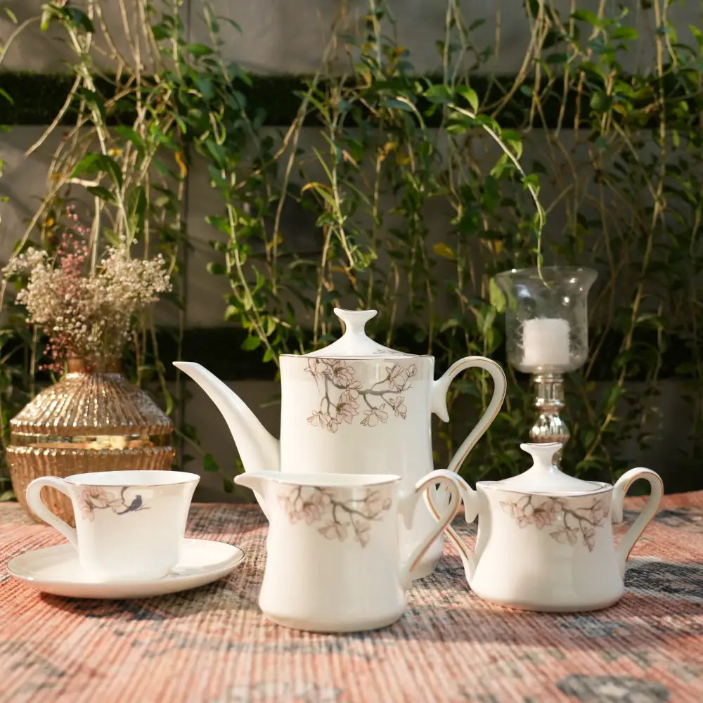 Avian Bloom Premium Cup Saucer - Cup Saucer