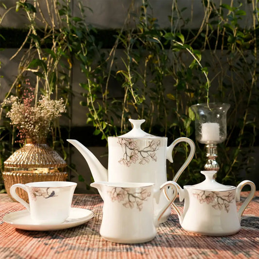 Avian Bloom Premium Cup Saucer - Cup Saucer