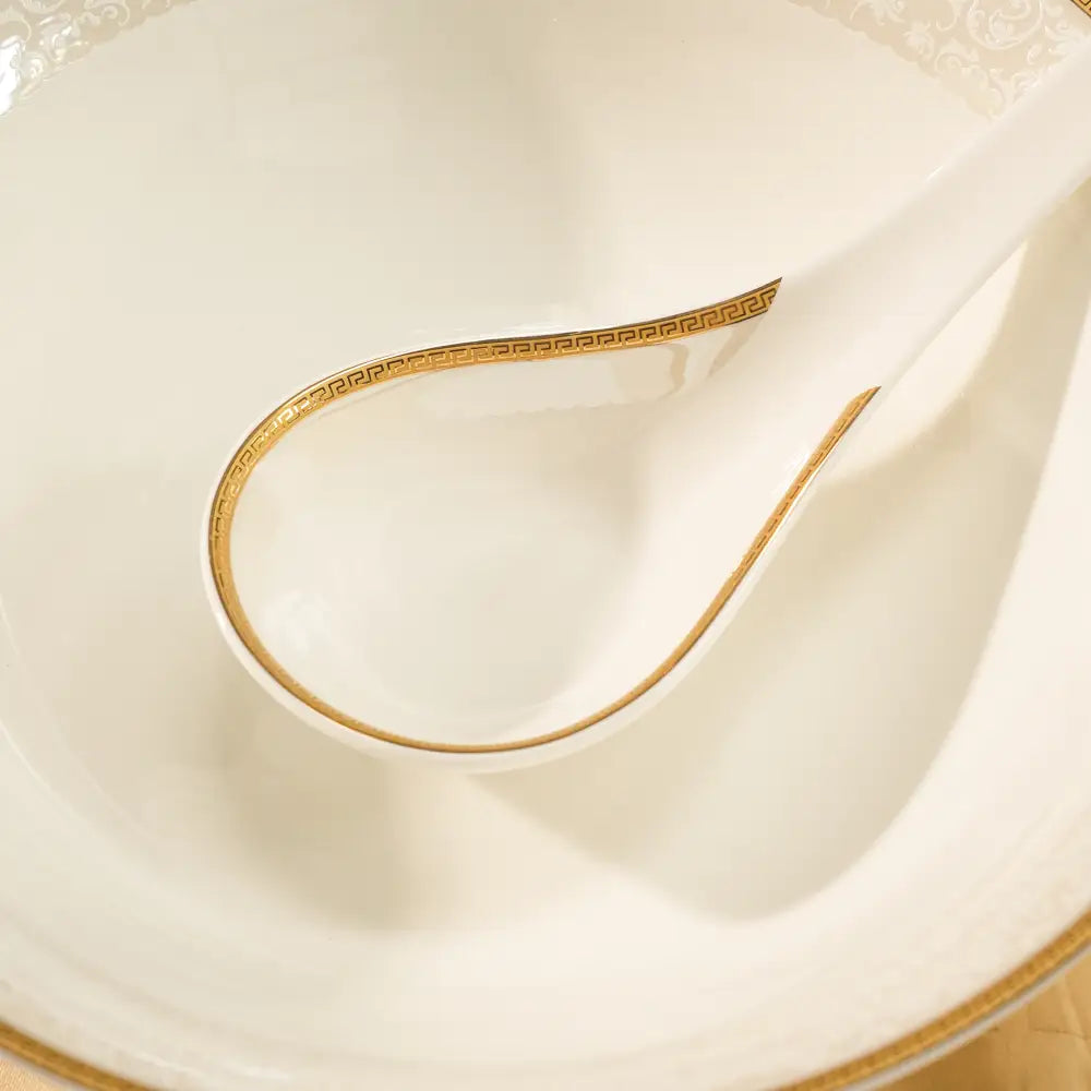Avian Bloom Royale Dinner Set – 35 & 48-Piece Premium Elegance - Dinner set