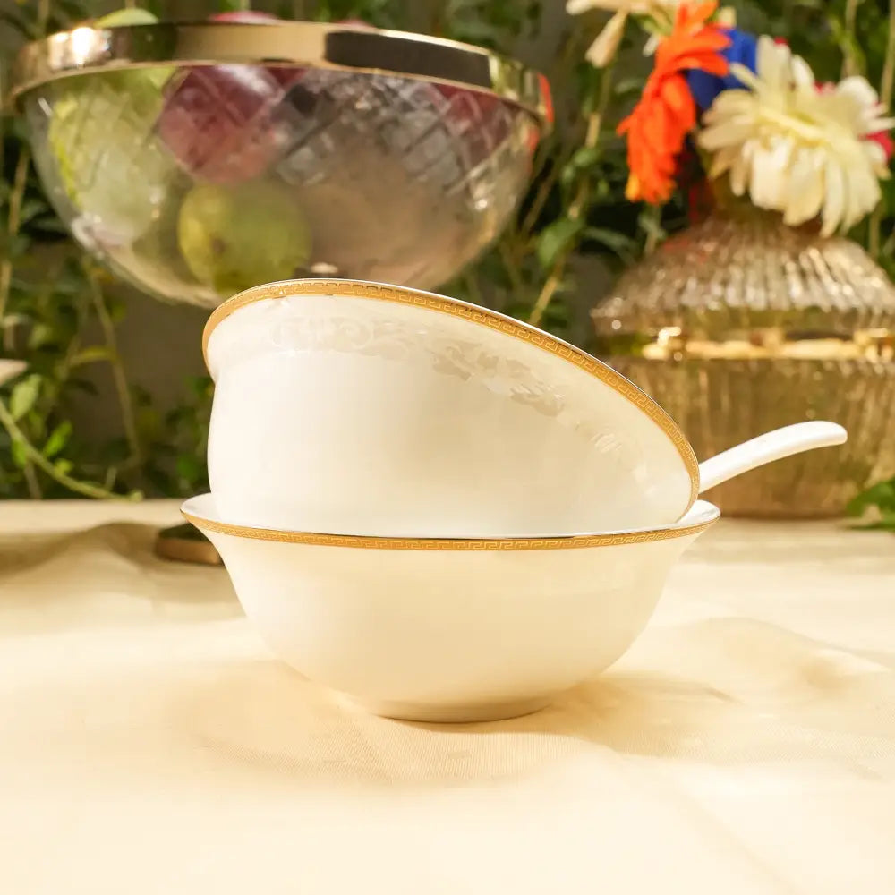 Avian Bloom Royale Dinner Set – 35 & 48-Piece Premium Elegance - Dinner set