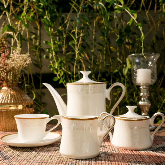 Avian Bloom Royale Premium Cup Saucer - 12 PCS CUP SAUCER - Cup Saucer