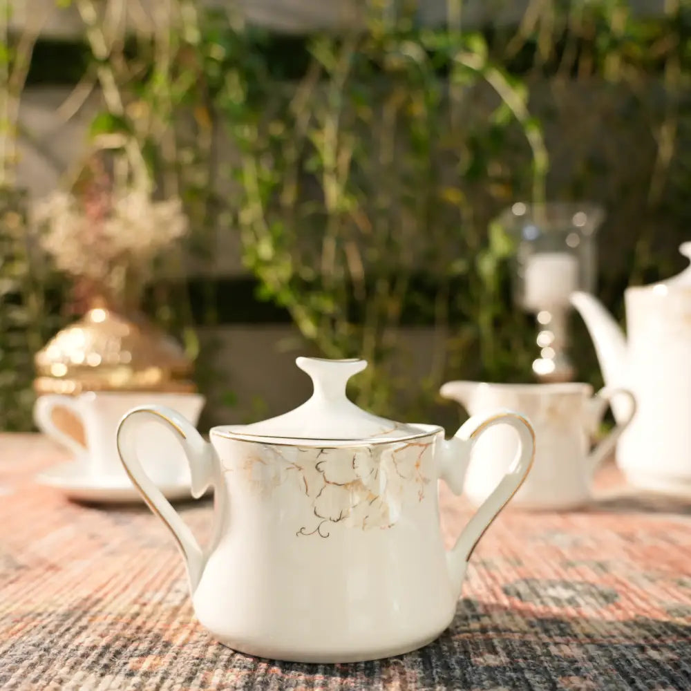 Avian Bloom Royale Premium Cup & Saucer - Cup Saucer