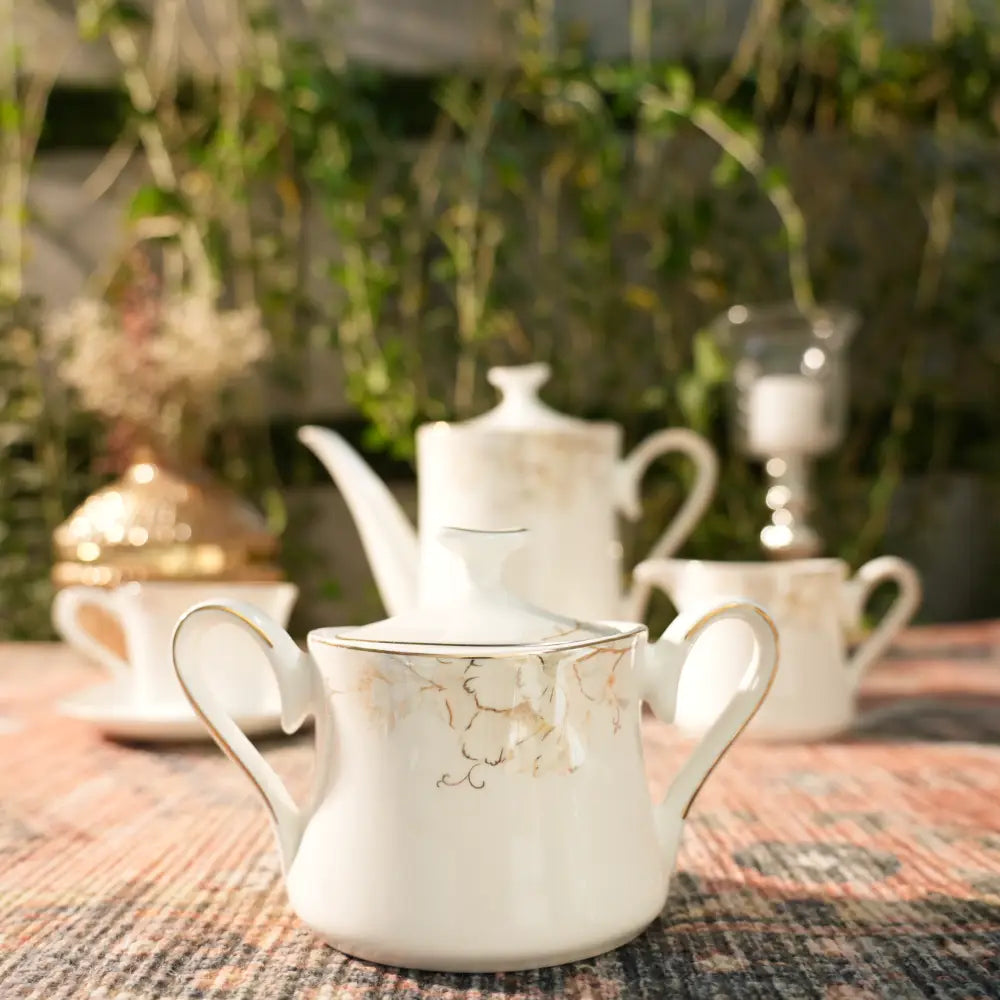 Avian Bloom Royale Premium Cup & Saucer - Cup Saucer