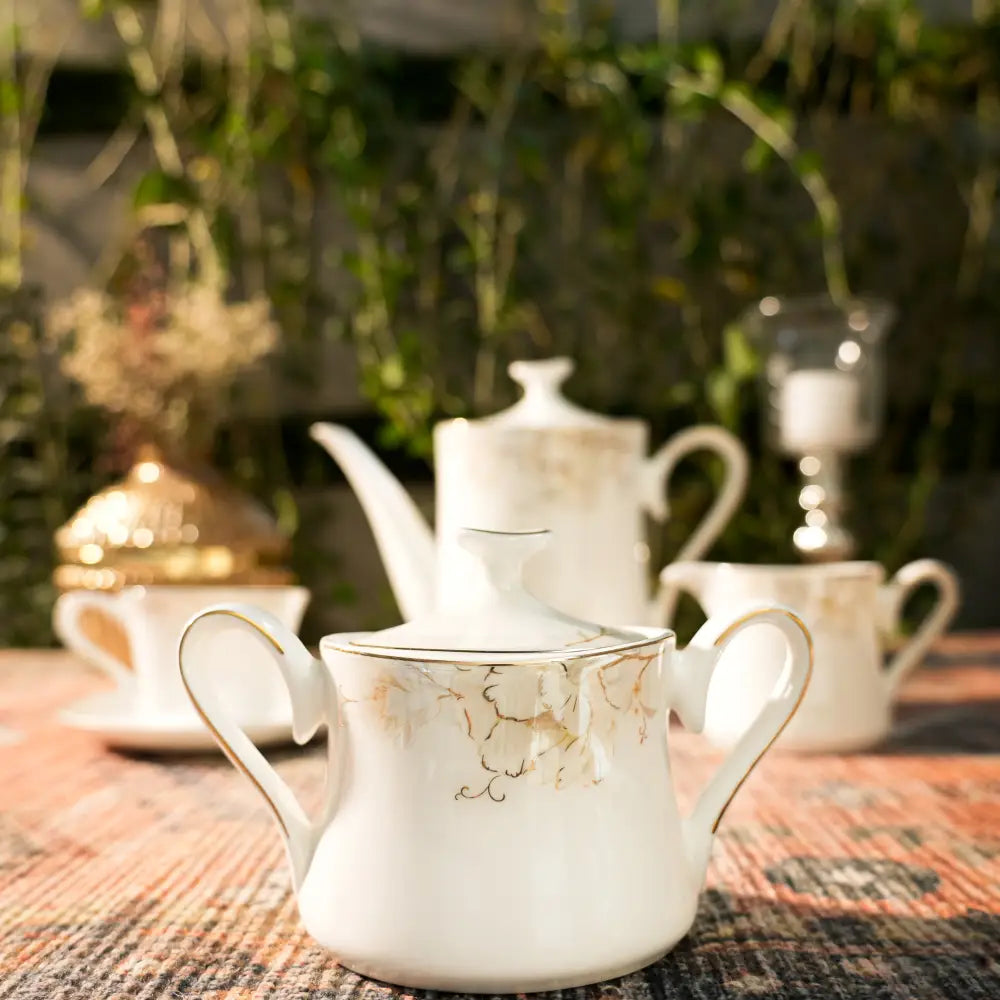 Avian Bloom Royale Premium Cup & Saucer - Cup Saucer