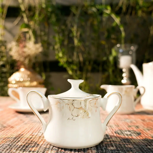 Avian Bloom Royale Premium Cup & Saucer - Cup Saucer
