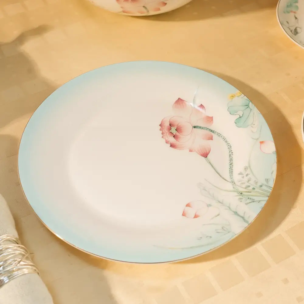 Blossom Breeze Dinner Set – Elegant Floral Tableware for Luxurious Dining - Dinner set
