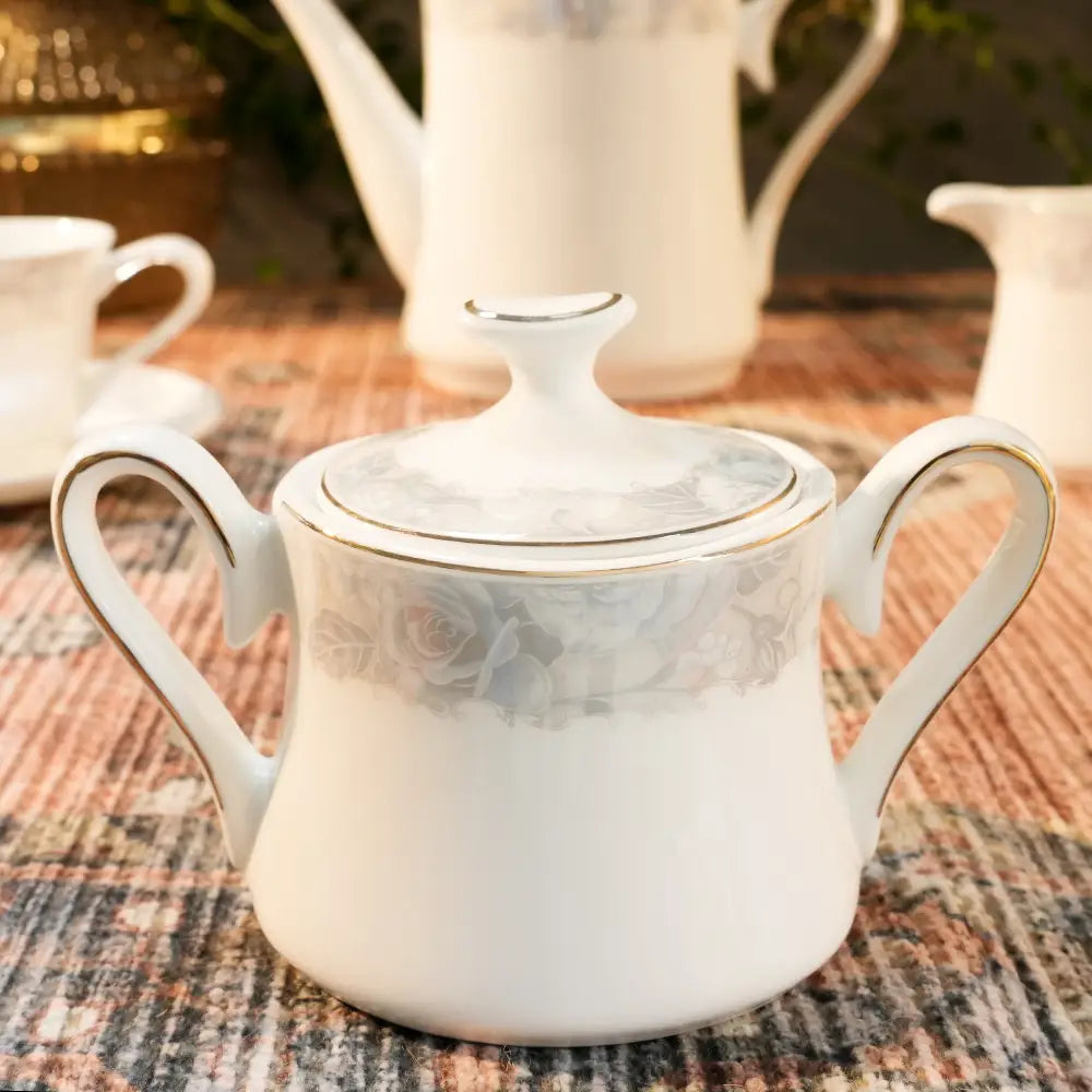 Celeste Blanc Tea Set – White Harmony of Elegance & Luxury - Cup Saucer