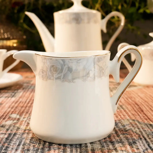 Celeste Blanc Tea Set – White Harmony of Elegance & Luxury - Cup Saucer