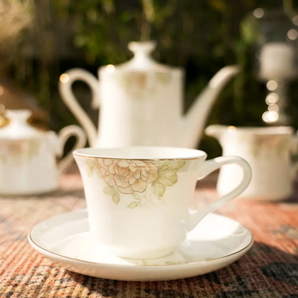 Celeste Bloom Premium Cup & Saucer - Cup Saucer