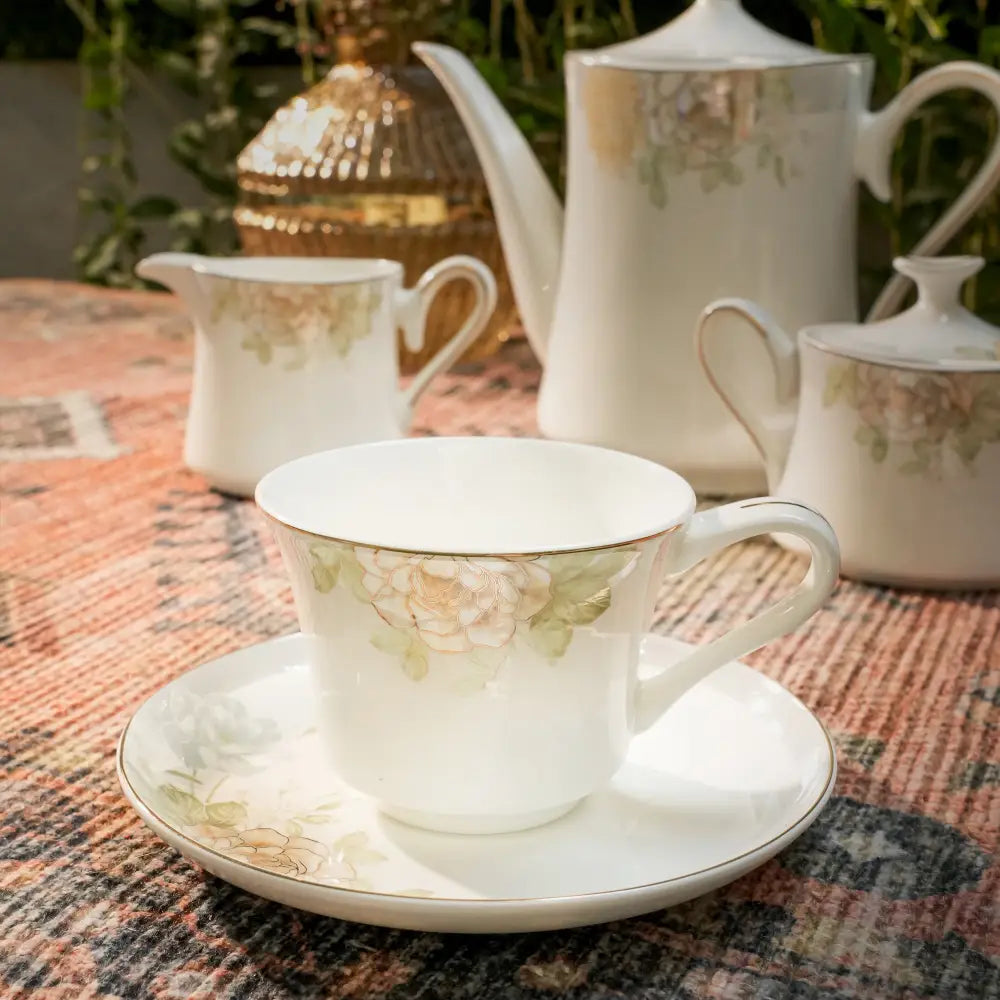 Celeste Bloom Premium Cup & Saucer - Cup Saucer