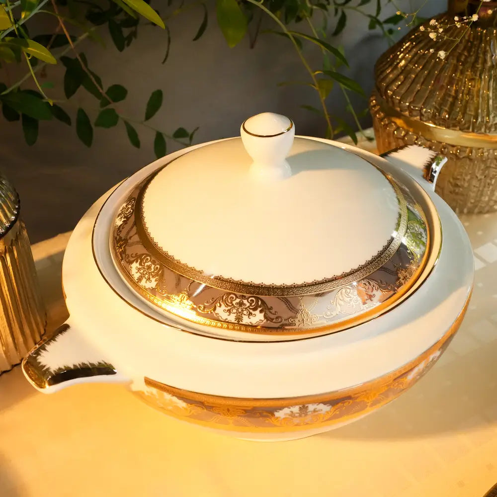 Celeste Royale Premium Dinner Set (35 Pcs & 48 Pcs) - Dinner set