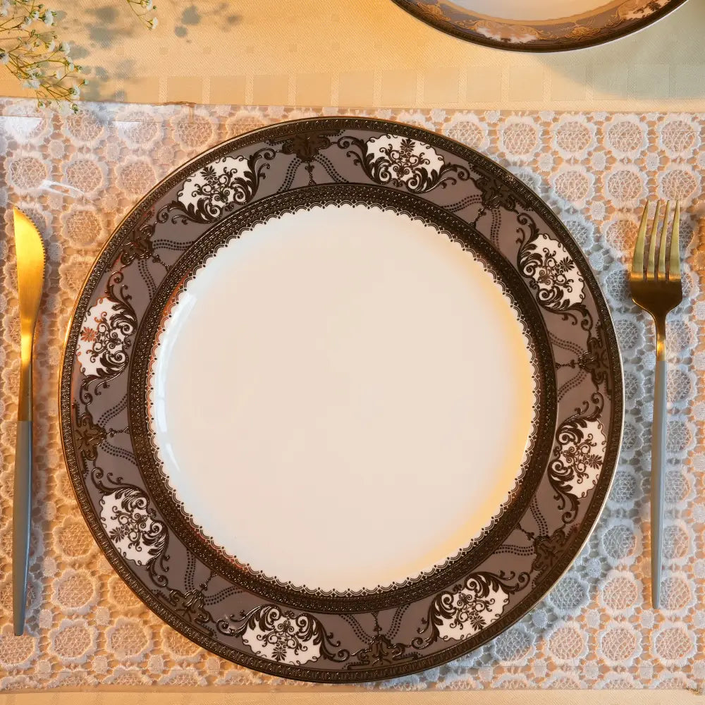 Celeste Royale Premium Dinner Set (35 Pcs & 48 Pcs) - Dinner set