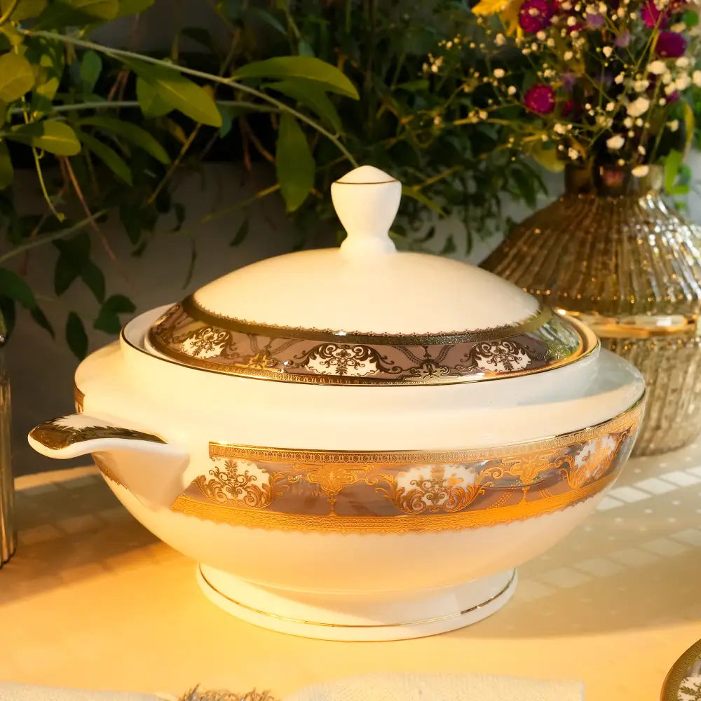 Celeste Royale Premium Dinner Set (35 Pcs & 48 Pcs) - Dinner set