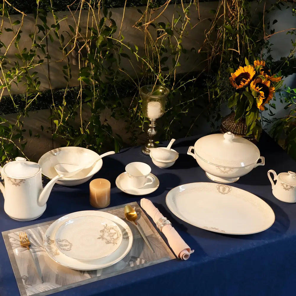 Celestial Bloom Prestige Premium Dinner Set - Dinner set