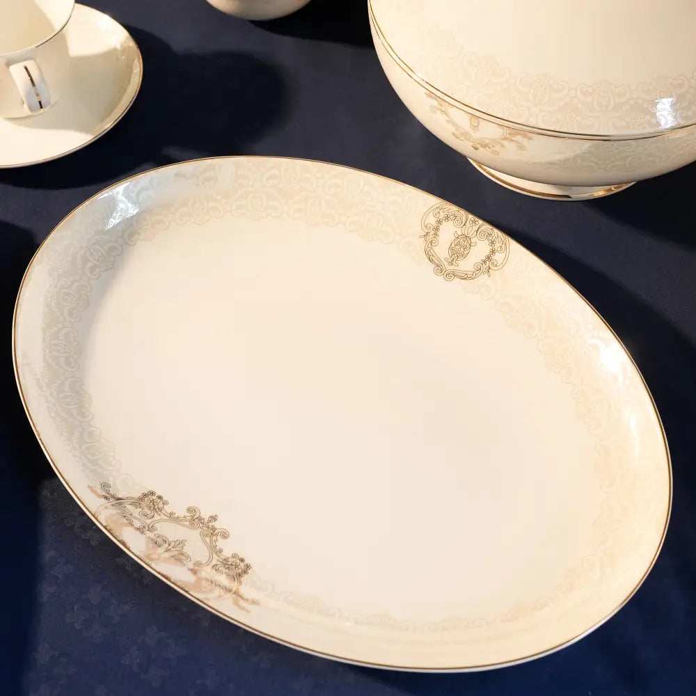 Celestial Bloom Prestige Premium Dinner Set - 48 PCS - Dinner set