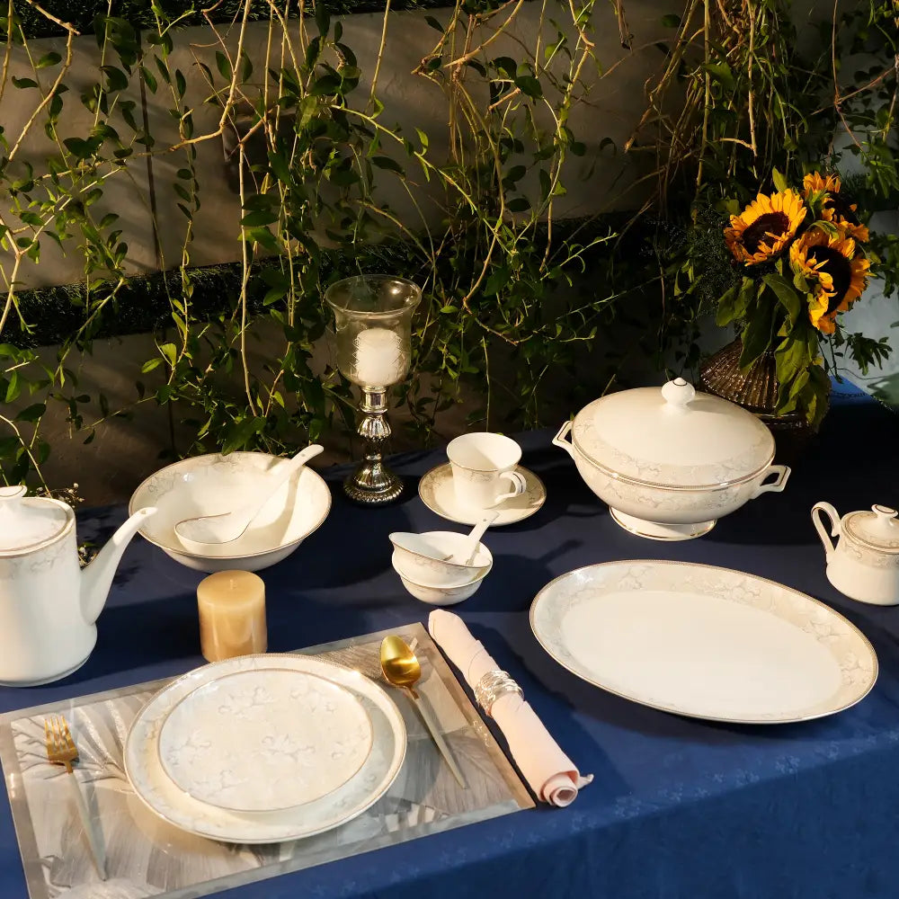 Elysian Blossom Supreme Premium Dinner Set - Dinner set