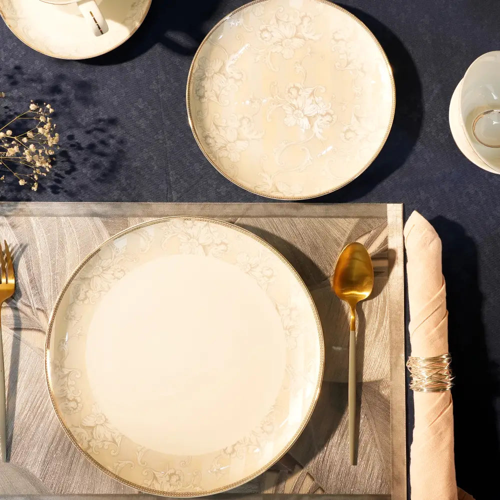 Elysian Blossom Supreme Premium Dinner Set - Dinner set