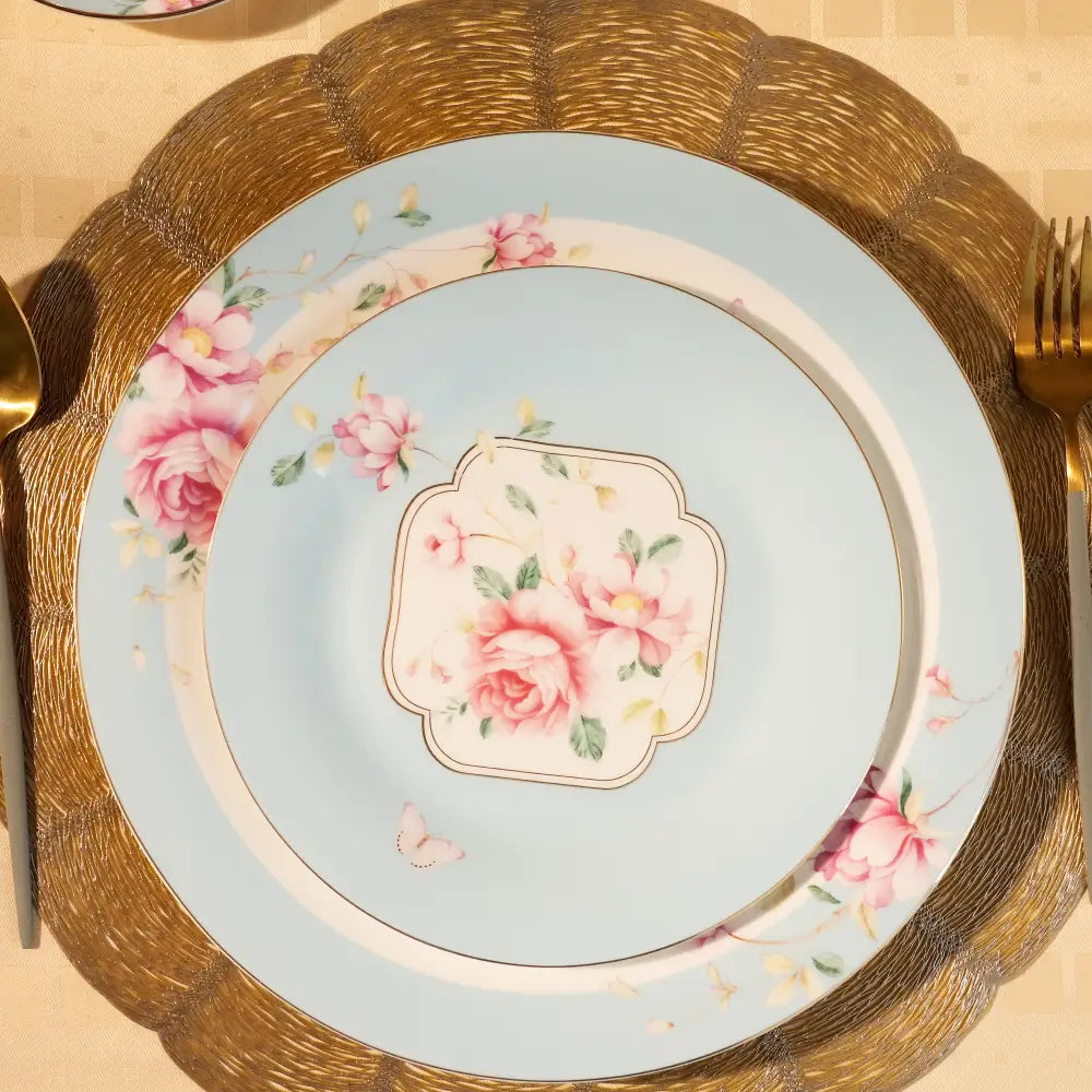 Evergreen Serenity Dinner Set – Timeless Elegance for Every Meal - Dinner set