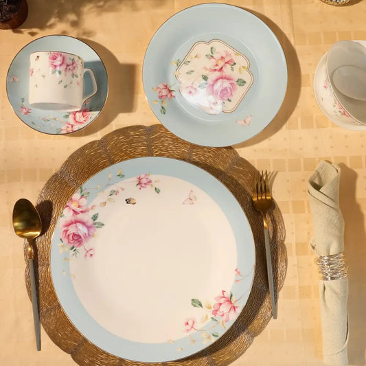 Evergreen Serenity Dinner Set – Timeless Elegance for Every Meal - Dinner set