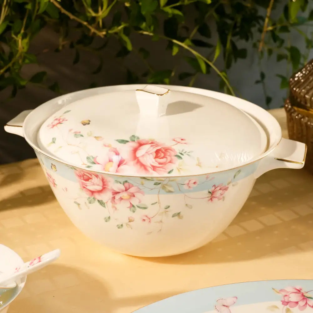 Evergreen Serenity Dinner Set – Timeless Elegance for Every Meal - Dinner set