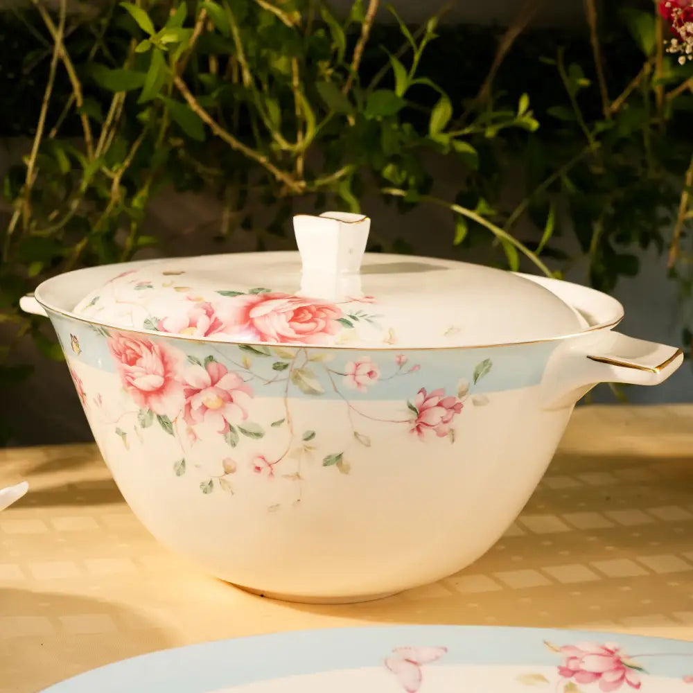 Evergreen Serenity Dinner Set – Timeless Elegance for Every Meal - Dinner set
