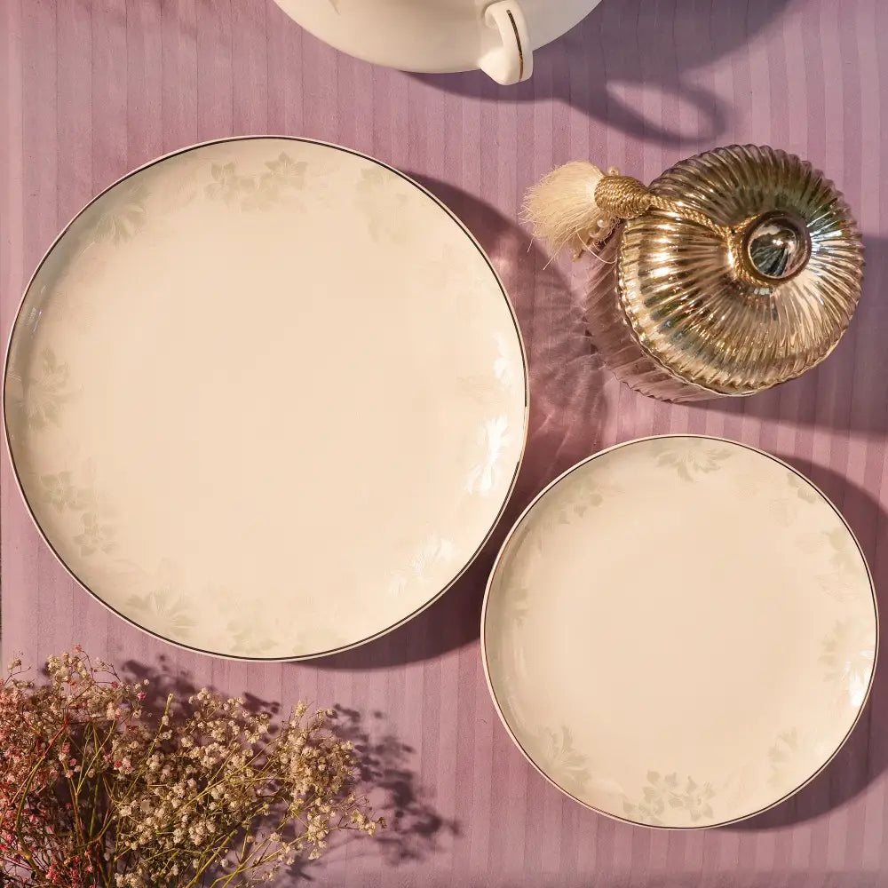 Flower New Design Dinner Set β 35 & 48 Pcs - Dinner set