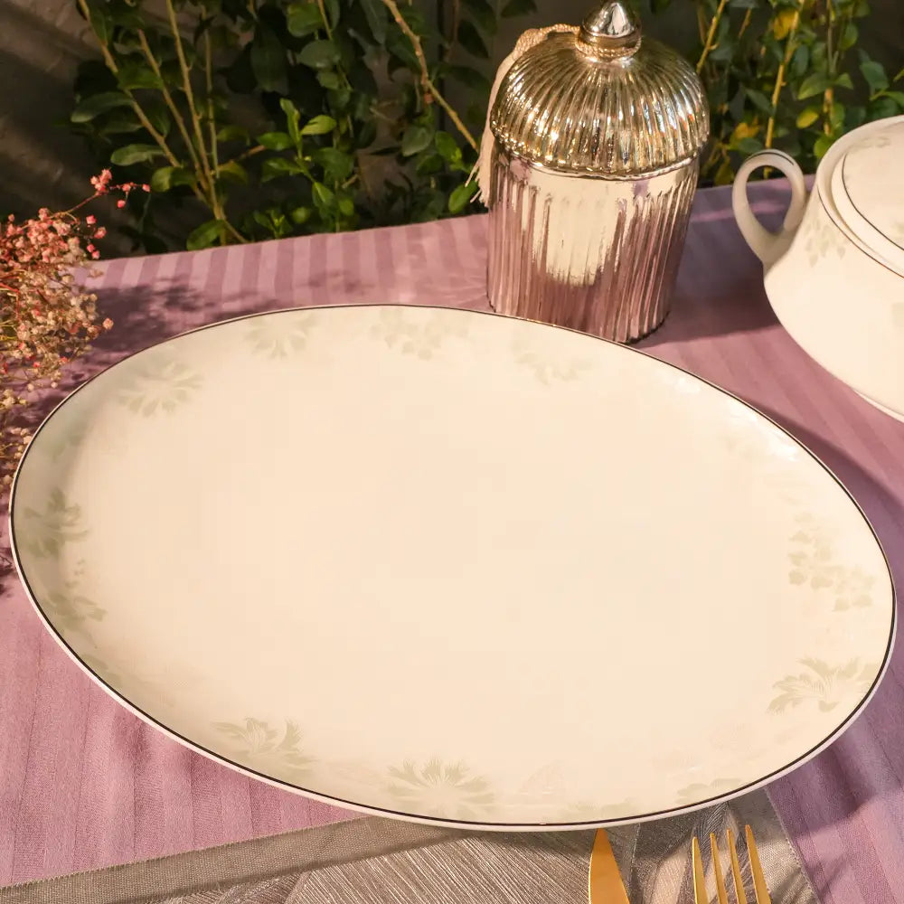 Flower New Design Dinner Set – 35 & 48 Pcs - Dinner set