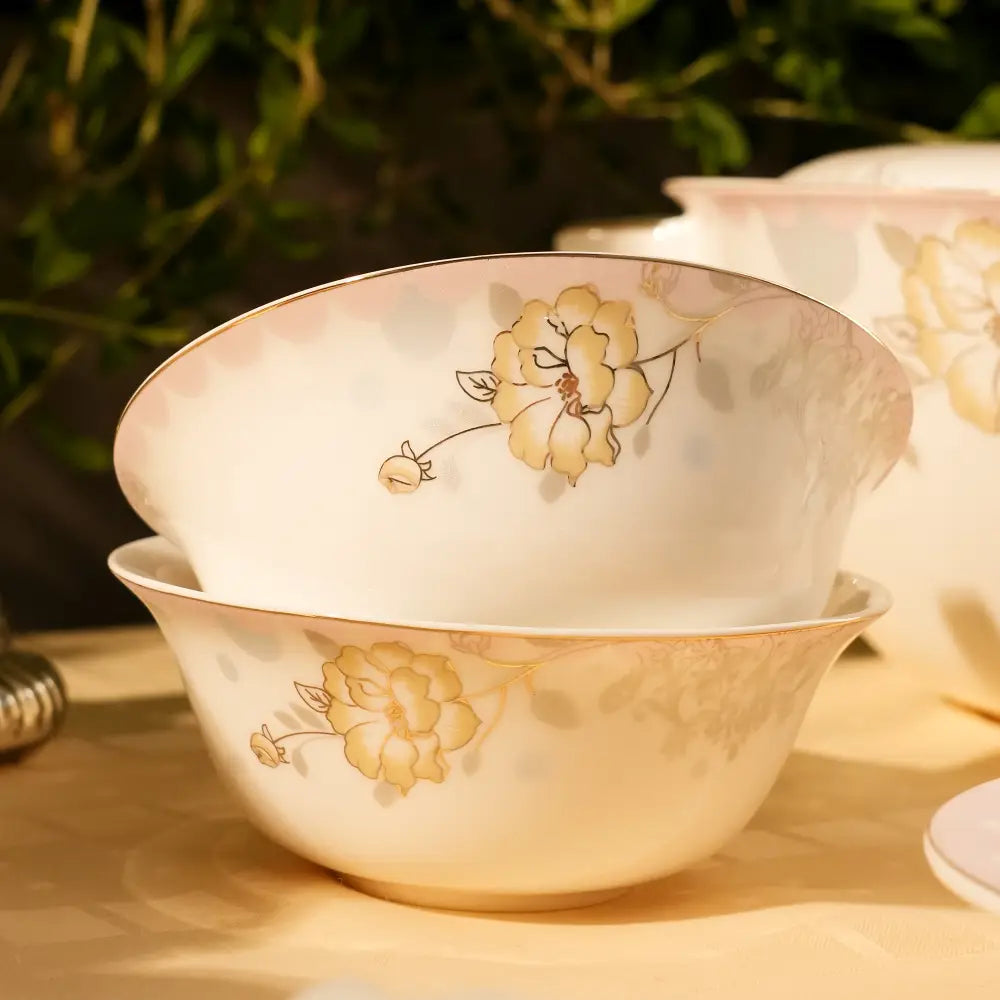 Forest Whisper Dinner Set – Elegant Dining with a Touch of Nature - Dinner set