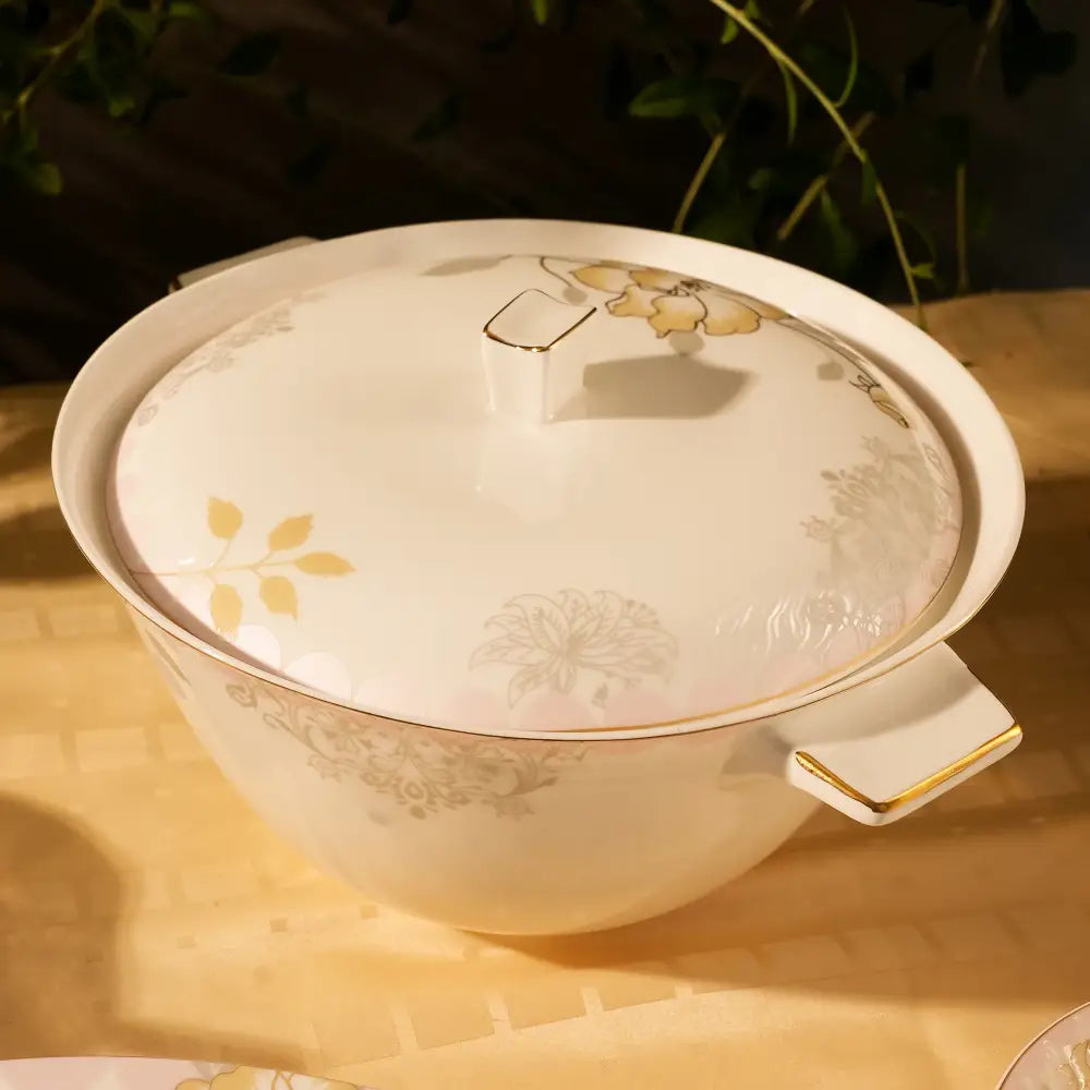 Forest Whisper Dinner Set – Elegant Dining with a Touch of Nature - Dinner set