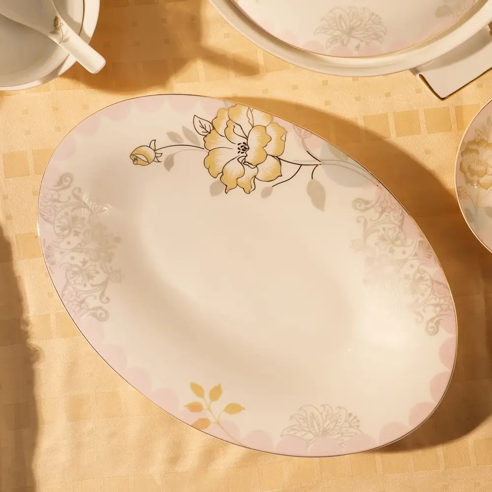 Forest Whisper Dinner Set – Elegant Dining with a Touch of Nature - Dinner set
