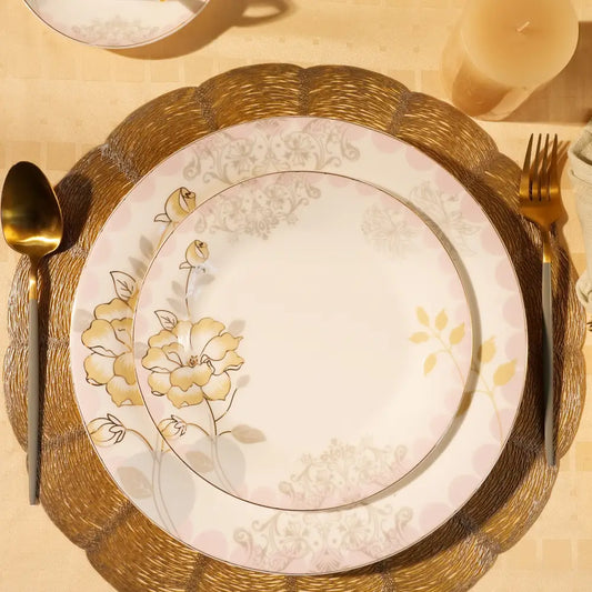 Forest Whisper Dinner Set – Elegant Dining with a Touch of Nature - Dinner set