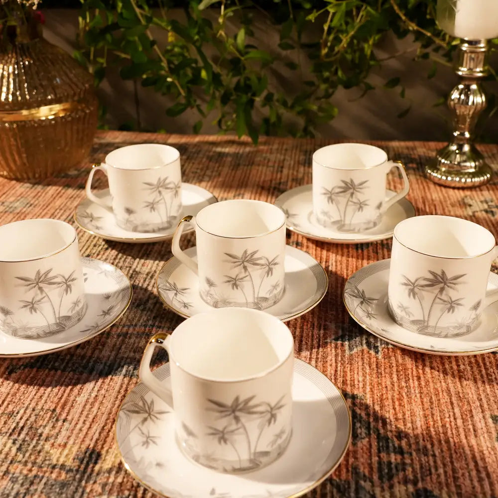 β¨ Majestic Marble Gold Cup Saucers β Luxury & Elegance in Every Sip! π - Cup Saucer