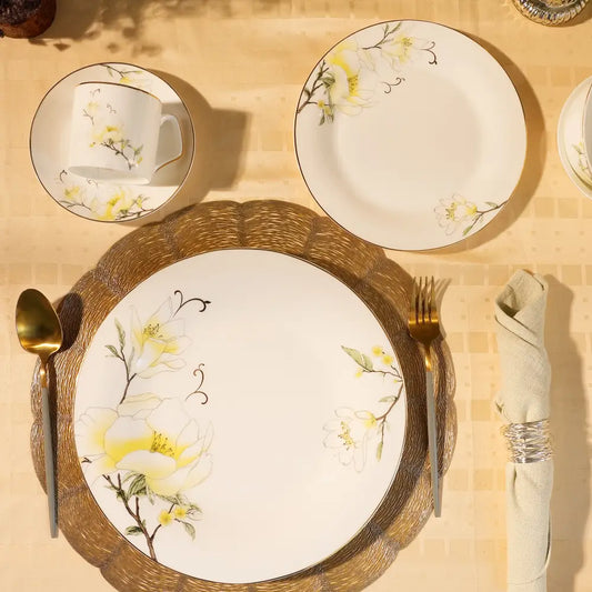 Misty Pine Elegance – Luxurious Dinner Set for Timeless Dining - Dinner set