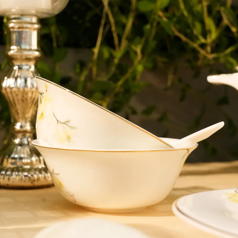 Misty Pine Elegance – Luxurious Dinner Set for Timeless Dining - Dinner set