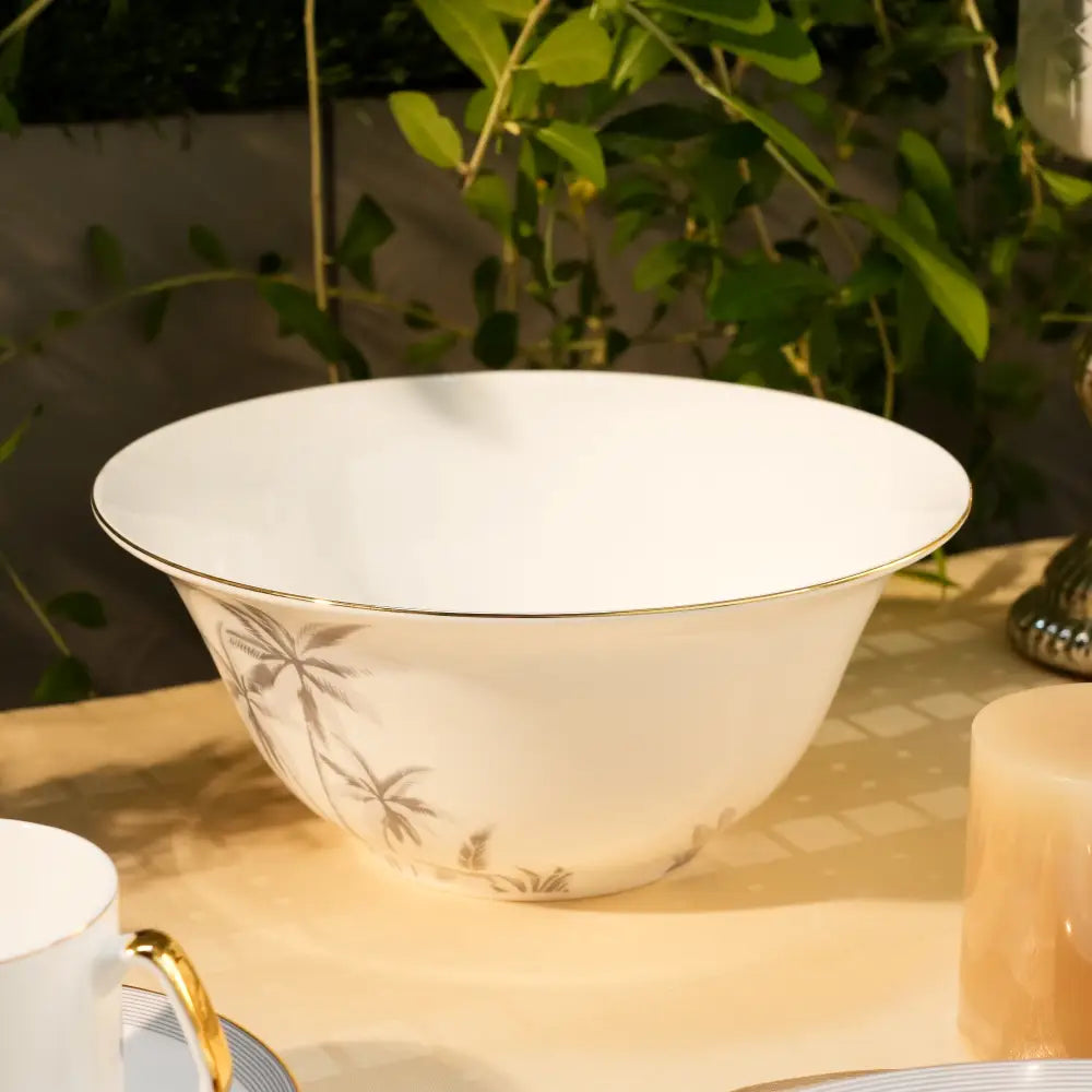 Misty Pine Grove Dinner set – Elegant Floral Tableware for Every Occasion - Dinner set