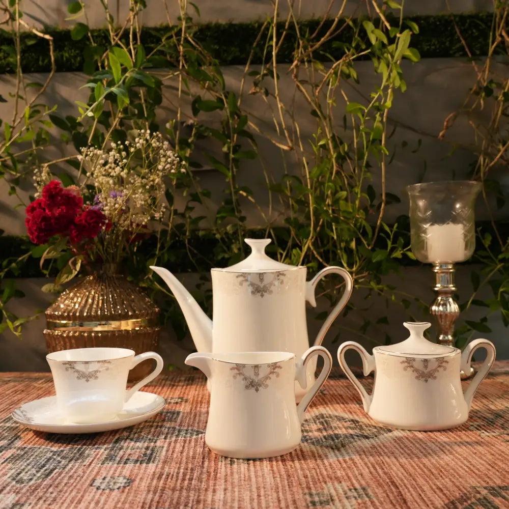 New Arrival! Elegant White Cup & Saucer – Fresh Design & Premium Quality - Cup Saucer
