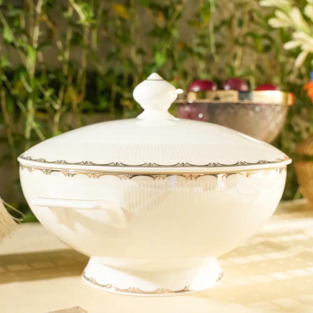 Opulent Aura Dinner Set – 35 & 48-Piece Luxe Collection - Dinner set