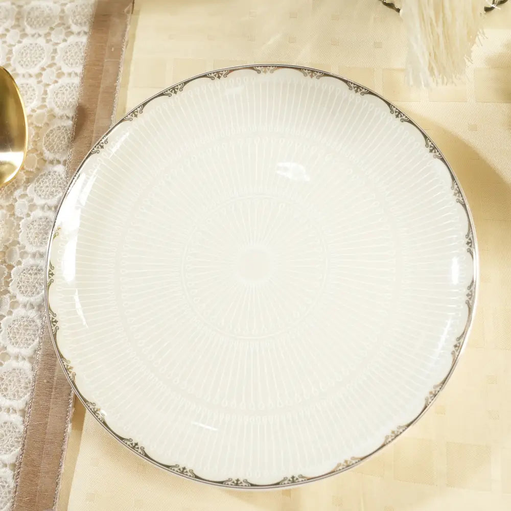 Opulent Aura Dinner Set – 35 & 48-Piece Luxe Collection - Dinner set