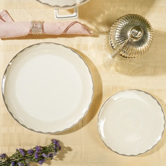 Opulent Aura Dinner Set – 35 & 48-Piece Luxe Collection - Dinner set