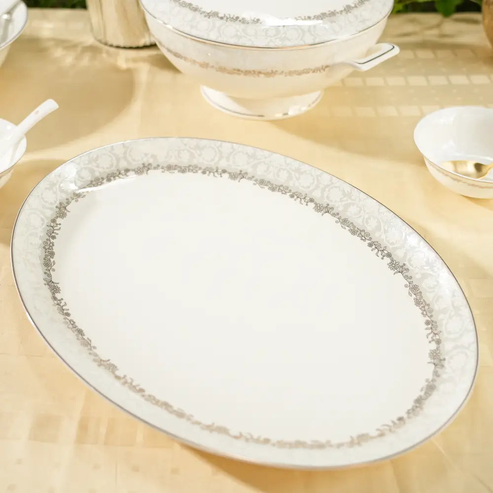 Primum Deign Dinner Set – Elegant 35 & 48 PCS Collection for Fine Dining - 35 PCS - Dinner set