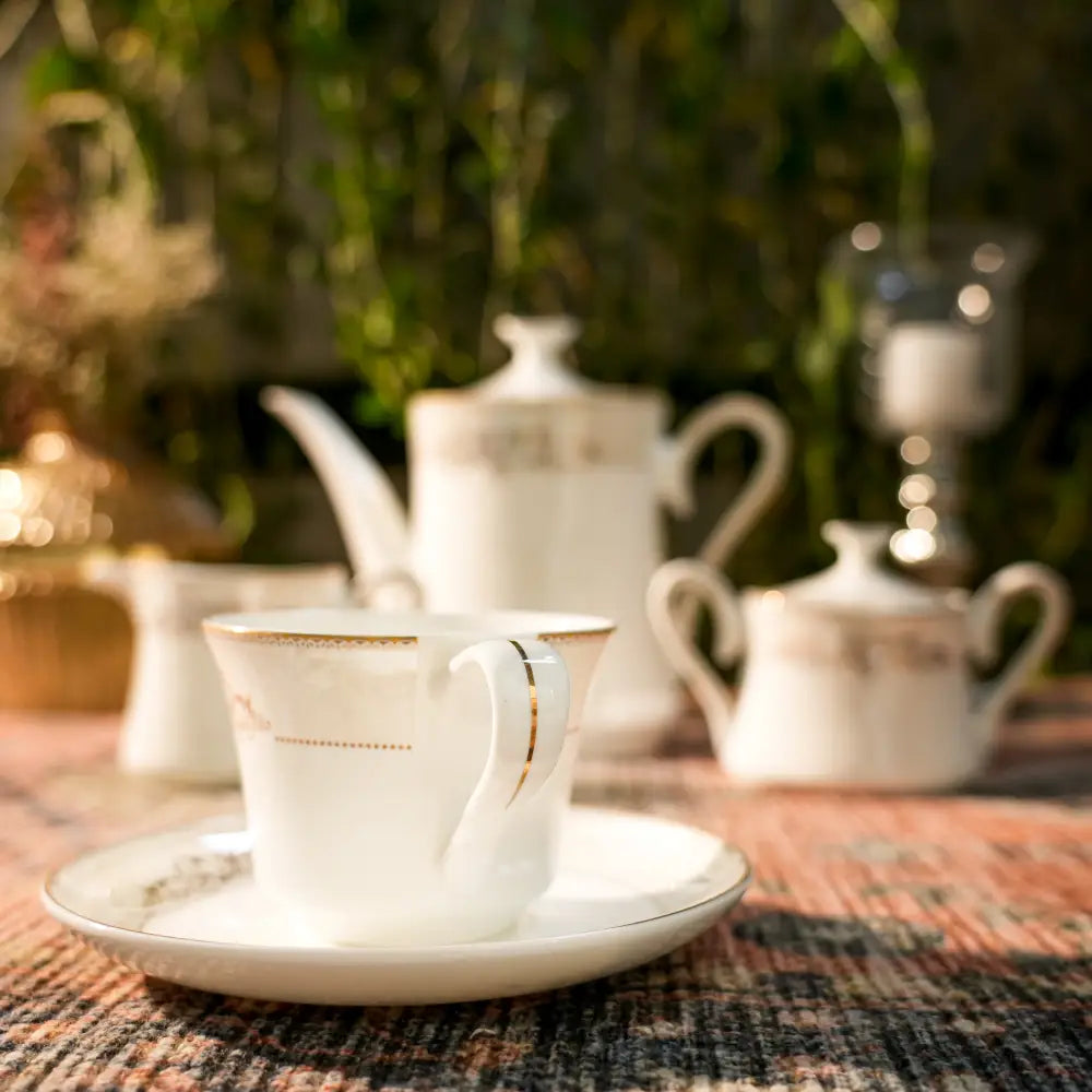 Primum Design Collection Premium Cup & Saucer – A Blend of Style Luxury - Cup Saucer