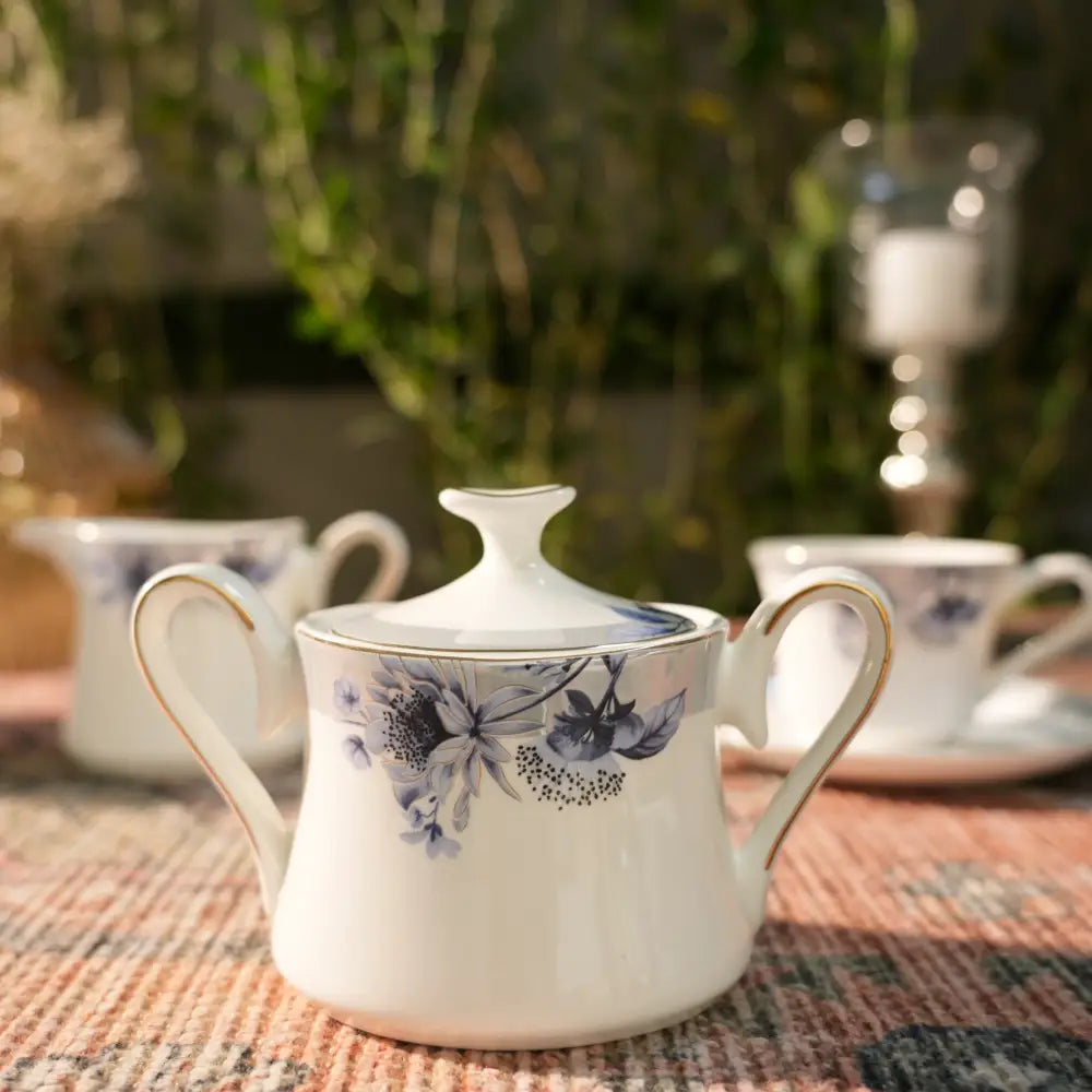 Primum Flower Dignity Premium Cup & Saucer – Elegance in Every Sip - Cup Saucer