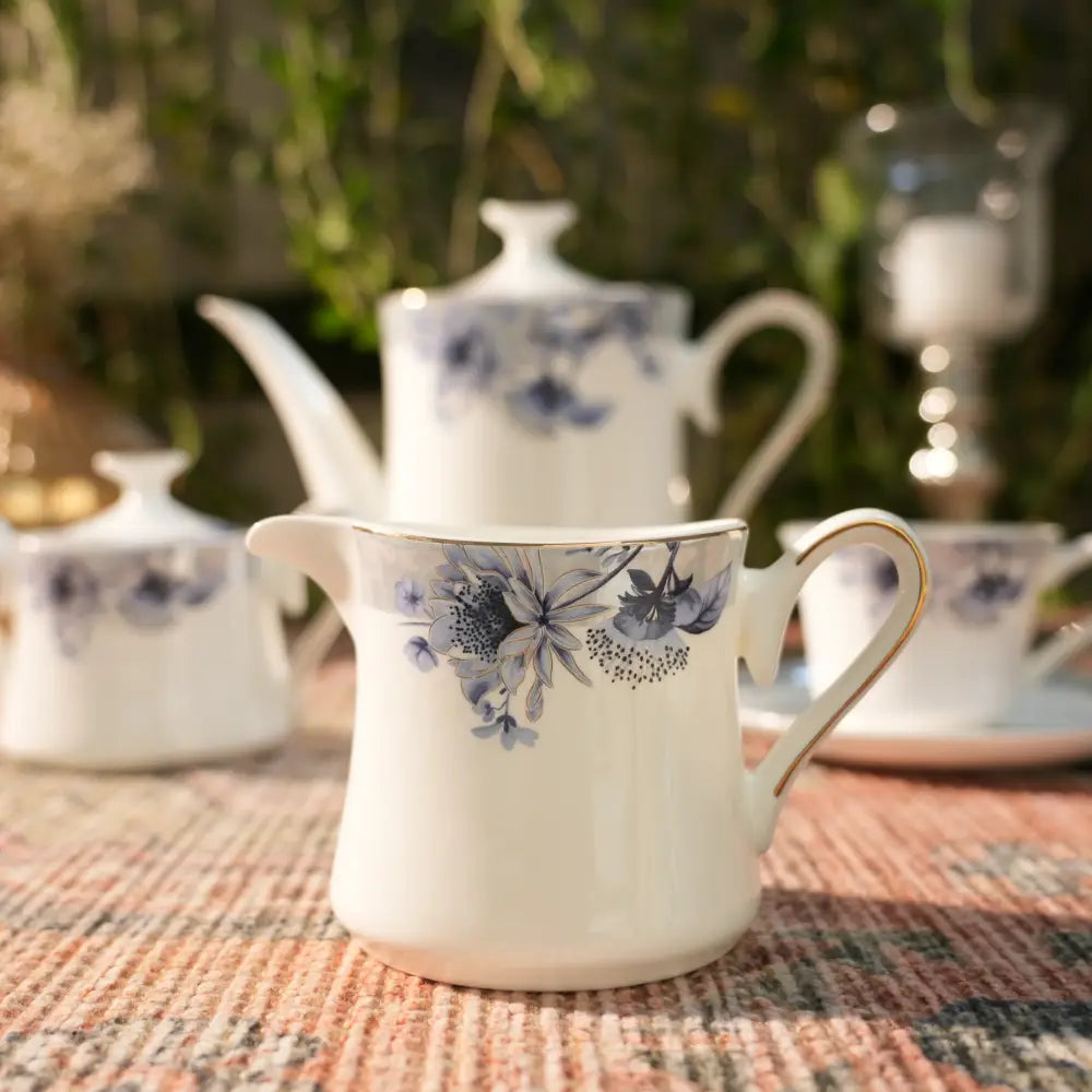 Primum Flower Dignity Premium Cup & Saucer – Elegance in Every Sip - Cup Saucer