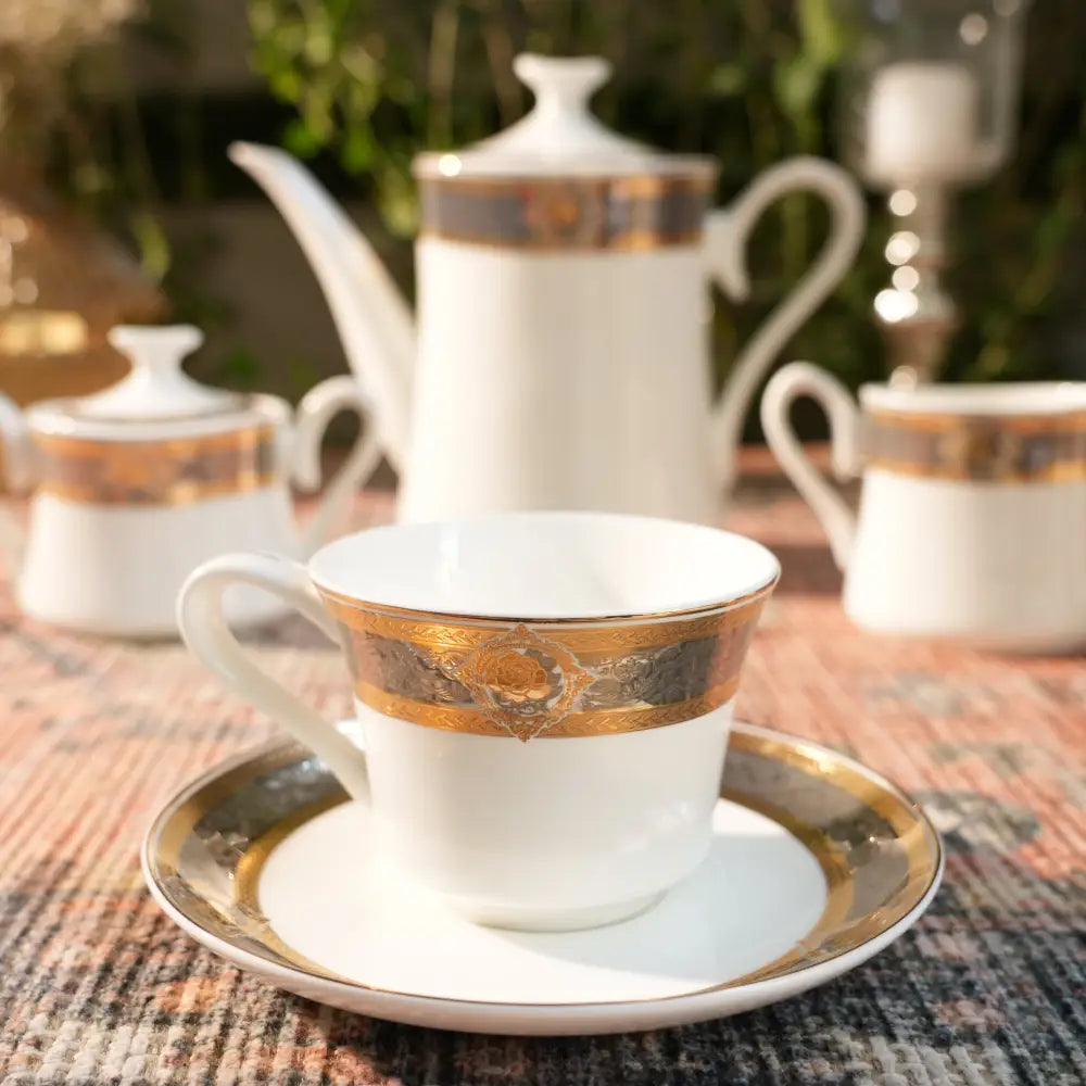 Primum Gold Elegance Tea Set – Luxury Gold - Coated Cup & Saucer - My StorePrimum Gold Elegance Tea Set – Luxury Gold - Coated Cup & SaucerCup SaucerPrimum Gold Elegance Tea Set – Luxury Gold - Coated Cup & SaucerMy Store