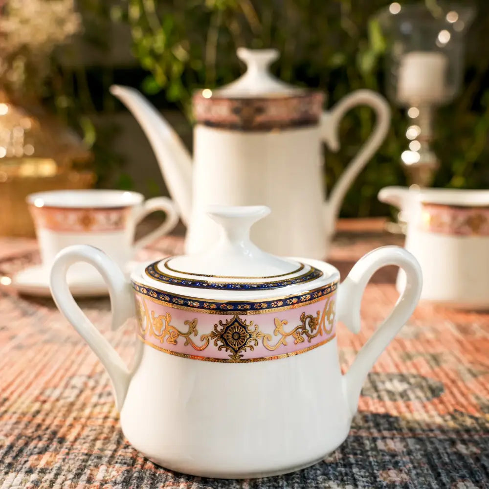 Primum Royal Gold Tea Set – Luxurious Gold-Coated Cup & Saucer - Cup Saucer