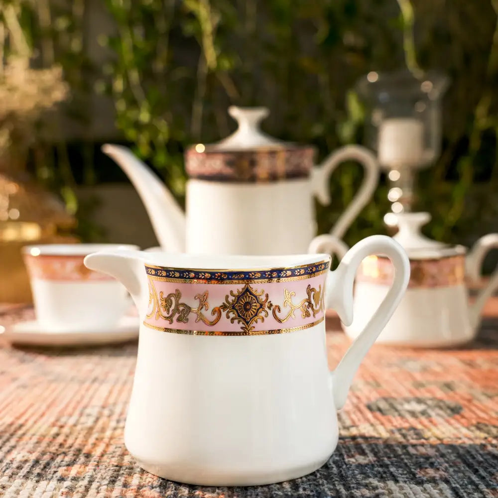 Primum Royal Gold Tea Set – Luxurious Gold-Coated Cup & Saucer - Cup Saucer