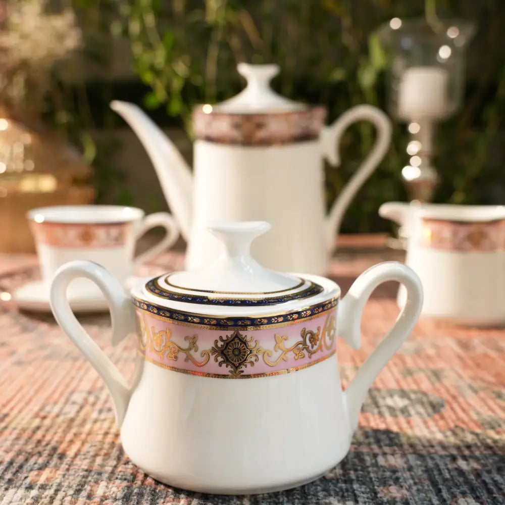 Primum Royal Gold Tea Set – Luxurious Gold-Coated Cup & Saucer - Cup Saucer