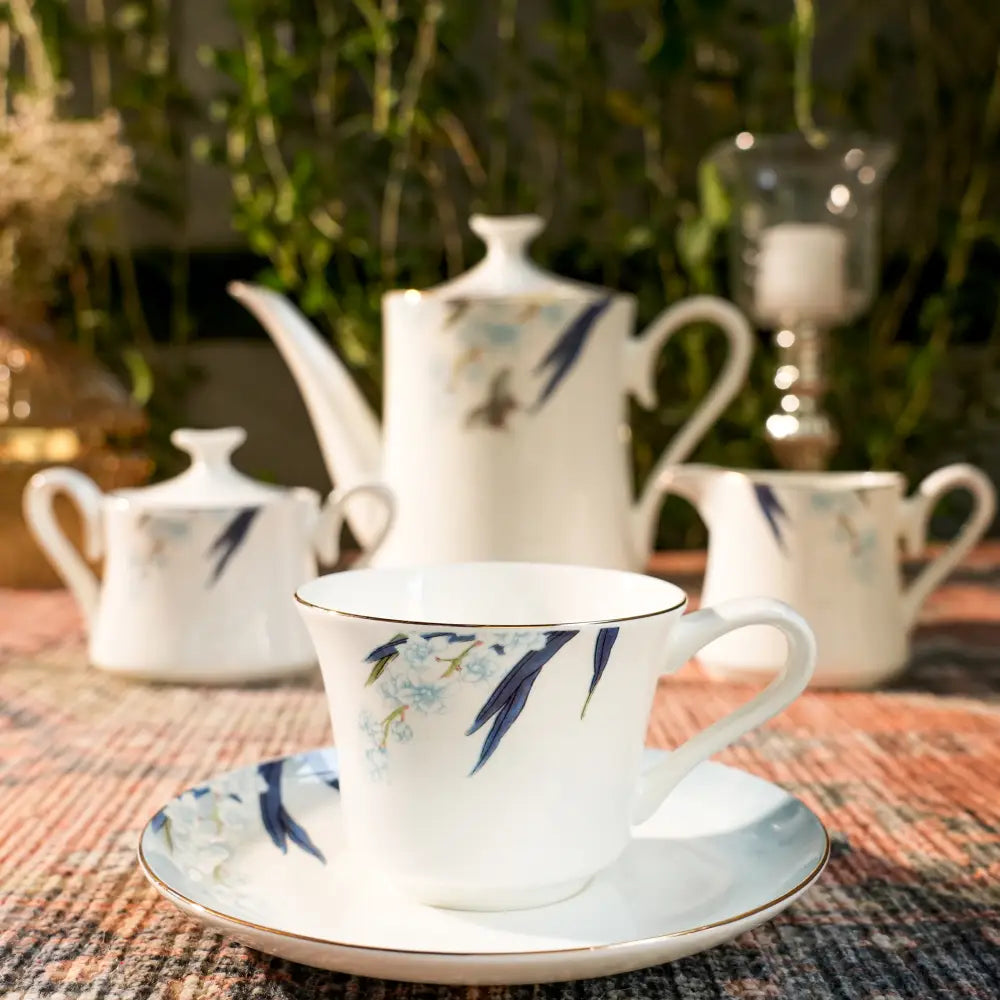 Regal Grace Tea Set – Royal Coated Cup & Saucer - Cup Saucer