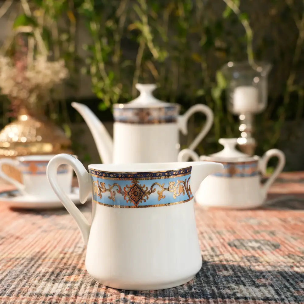 Royal Gold Infusion Tea Set – Exquisite Gold-Coated Cup & Saucer - Cup Saucer