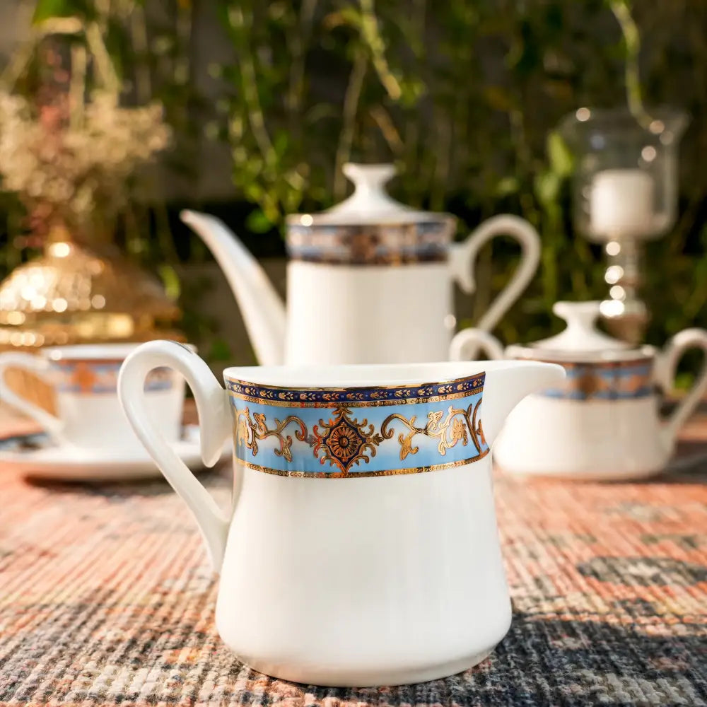 Royal Gold Infusion Tea Set – Exquisite Gold-Coated Cup & Saucer - Cup Saucer